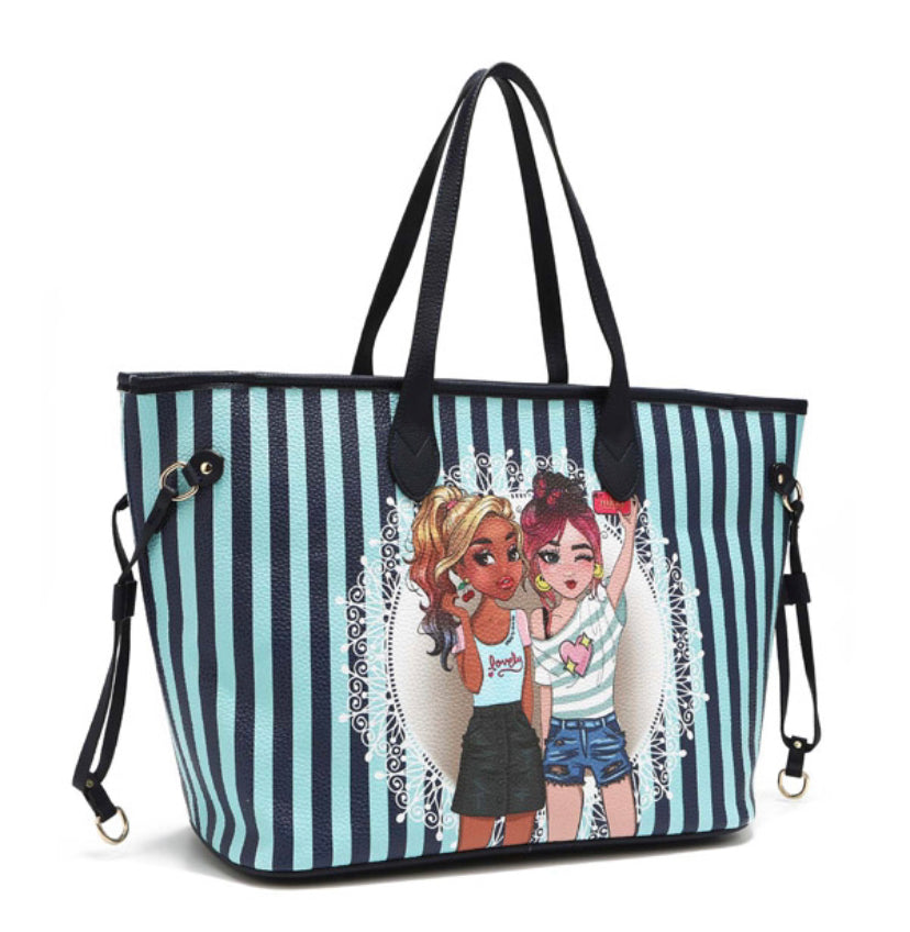 nicole lee “nikky” large shopper bags (nk12200) queenies