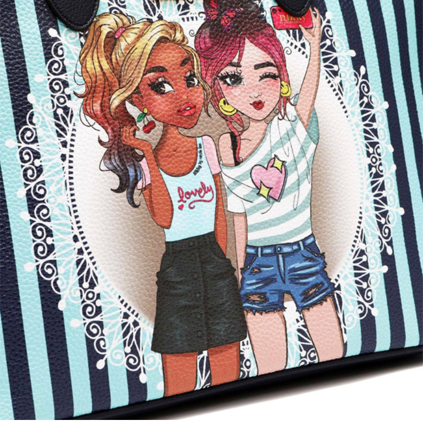 nicole lee “nikky” large shopper bags (nk12200)