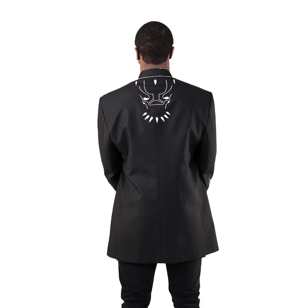 men’s black panther blazer