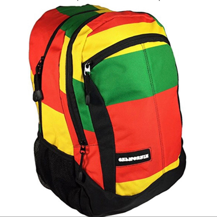 rasta backpack w/ laptop protection