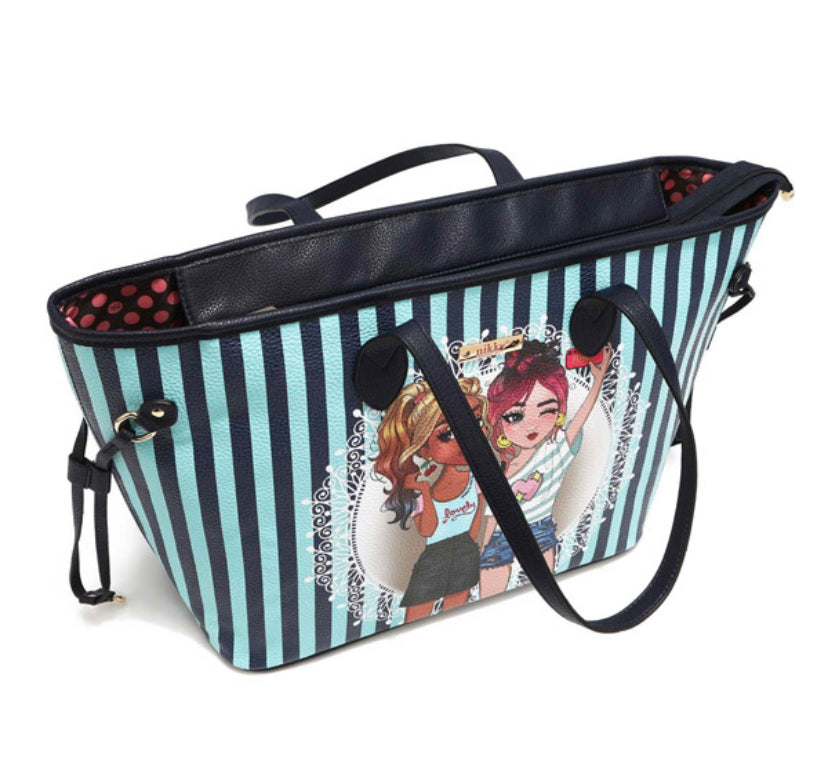 nicole lee “nikky” large shopper bags (nk12200)
