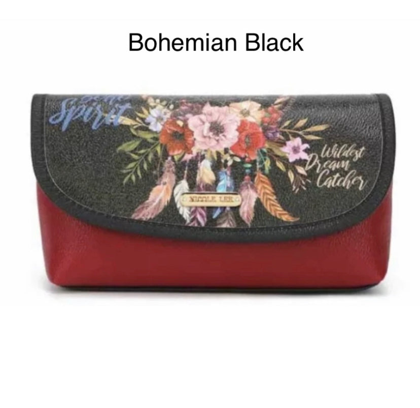 nicole lee usa cosmetic brush pouch